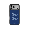 Pegasus Night | Blue Horse iPhone Case