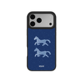 Pegasus Night | Blue Horse iPhone Case by KELAB