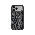 Viper Mesh | Teal Snakeskin Python Print iPhone Case by KELAB