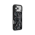Viper Mesh | Teal Snakeskin Python Print iPhone Case by KELAB