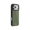 Sage Silk | Sage Green Pebbled Texture iPhone Case by KELAB