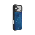 Moon Mist | Starry Midnight Blue iPhone Case by KELAB