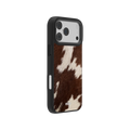 Rodeo Drive | Brown Cow Print iPhone Case by KELAB