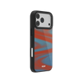 Aalto | Y2K Orange Abstract Wave iPhone Case by KELAB