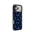 Starglimmer | Deep Blue Hand-Drawn Celestial Star iPhone Case by KELAB