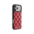 Canyon Clay | Red Checkered iPhone Case by KELAB