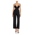 Bardot Womens Cut-Out Wide Leg Jumpsuit by Vanessa Jane