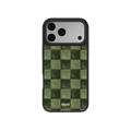 Juniper Grid | Green Checkered iPhone Case by KELAB