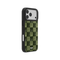 Juniper Grid | Green Checkered iPhone Case by KELAB