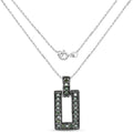 0.36 Carat Genuine Green Diamond .925 Sterling Silver Pendant by Bids.com