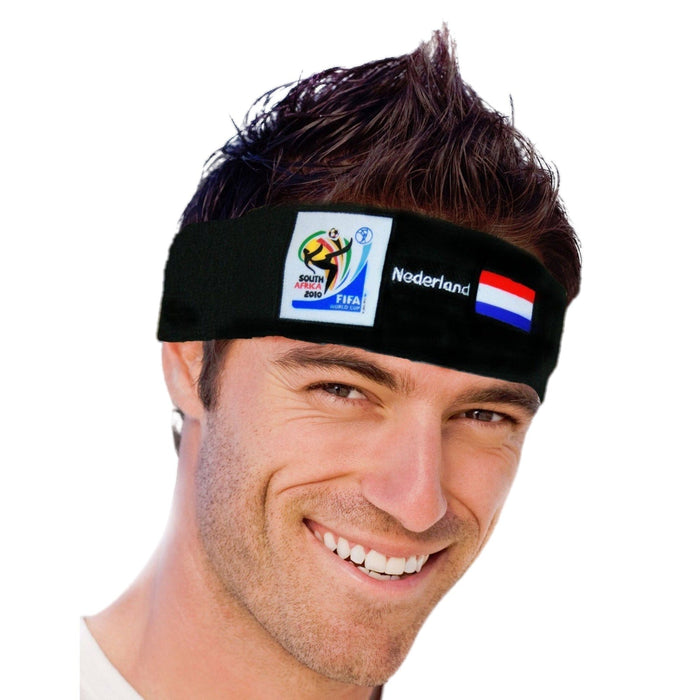 Holland World Cup Soccer Headband – Official FIFA Licensed Retro Fan Gear by Price Is Right Miami