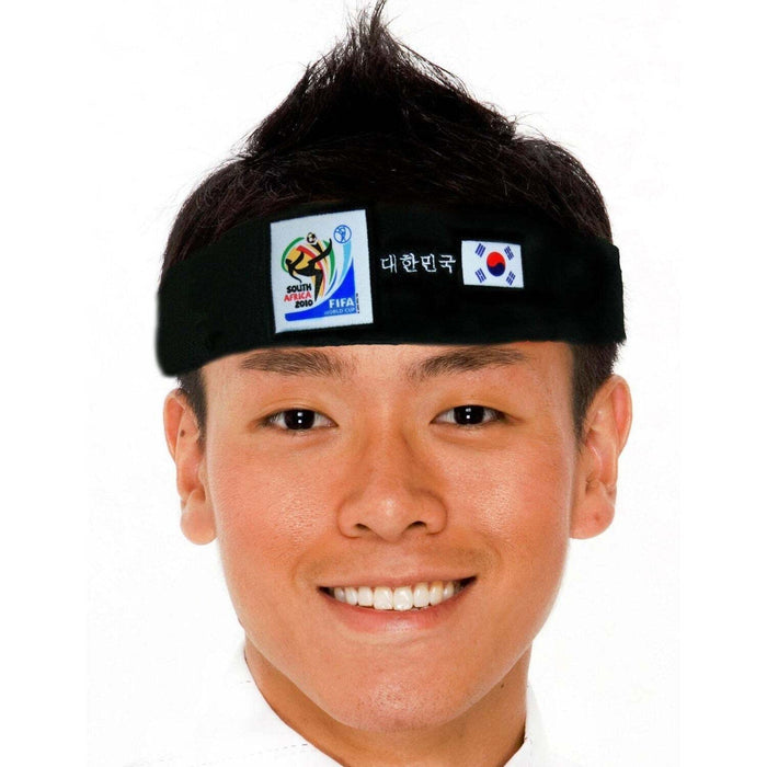 South Korea World Cup Soccer Headband – Official FIFA Licensed Retro Fan Gear by Price Is Right Miami