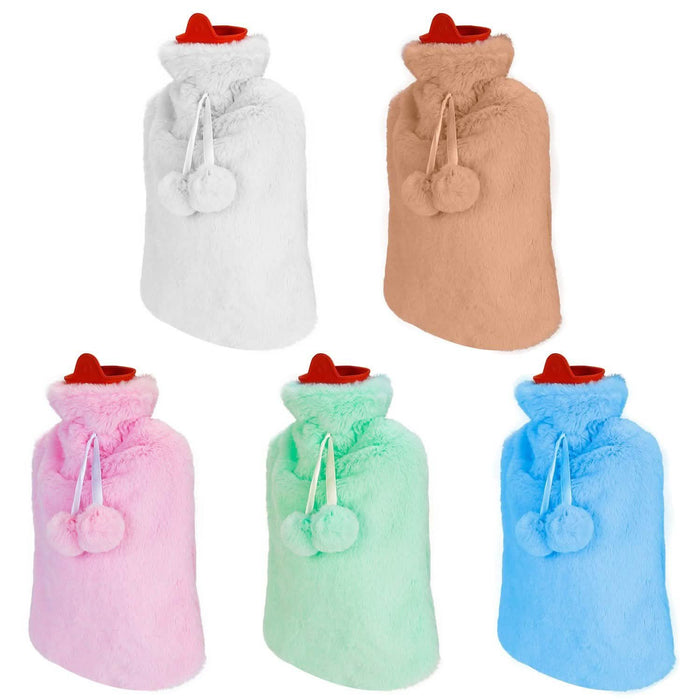 2L Hot Water Bottle with Plush Cover by DailySale