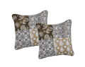 DaDa Bedding Set of 2 Bohemian Patchwork Moroccan Paisley Dreams Throw Pillow Covers, 18" (JHW885) by DaDalogy Bedding Collection