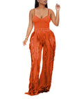 Two Piece Bodysuit & Tassel Pants Set {has very good stretch} by The House of Stylez