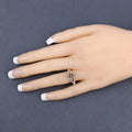 3.03 Ct Cushion Cut Genuine Brown Diamond 18K Yellow Gold Split Pave Shank Engagement Ring by Fine Color Jewels