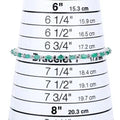 3.24 Ct Marquise Green Zambian Emerald Prong Sterling Silver Link Bracelet by Fine Color Jewels