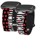 Betty Boop Romantic Rebel HD Fitbit Versa 3 and Sense 1 Watch Band by Affinity Bands