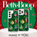 Betty Boop Happy Holidays HD Apple iPhone 12 Series Mag-Safe Phone Case by Affinity Bands