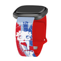 Betty Boop Red White & Boop HD Fitbit Versa 3 and Sense 1 Watch Band by Affinity Bands