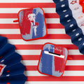 Betty Boop Red White & Boop HDX Apple AirPods Gen 1 & 2 Case Cover by Affinity Bands