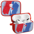 Betty Boop Red White & Boop HDX Apple AirPods Pro 1 & 2 Case Cover by Affinity Bands