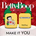 Betty Boop Happy Holidays HDX Apple AirPods Gen 1 & 2 Case Cover by Affinity Bands