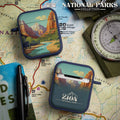 National Parks Zion HDX Apple Airpods Gen 1 & 2 Case Cover by Affinity Bands