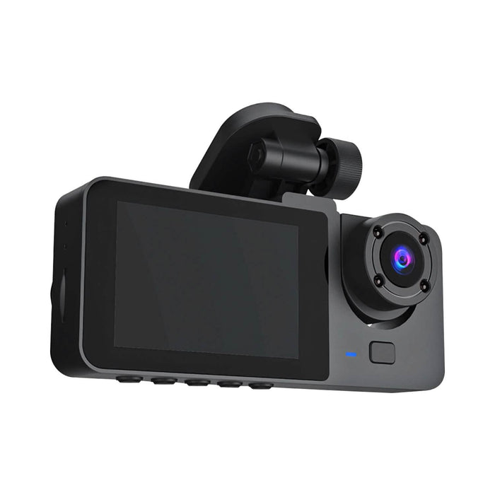3 Channel Dash Cam Front Inside Rear Vehicle Driving Recorder Car DVR by DailySale