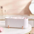 3 Compartments Cotton Swab Storage Box by DailySale