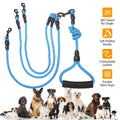 3 Dog Leash Traction Rope Walking Training Lead with Padded Handle by DailySale