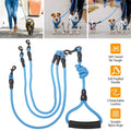 3 Dog Leash Traction Rope Walking Training Lead with Padded Handle by DailySale