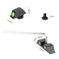 3-Dot Green Gun Night Sight Set by DailySale