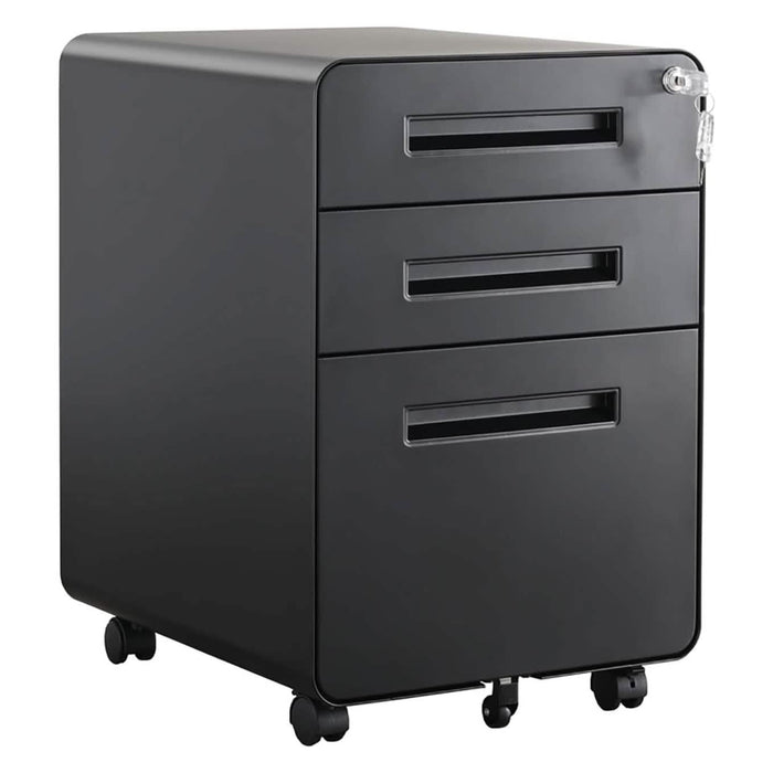3 Drawer Rolling File Cabinet by DailySale