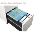 3 Drawer Rolling File Cabinet by DailySale
