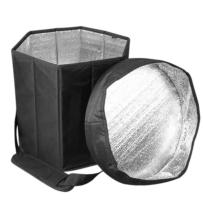 3 Gallon Collapsible Grocery Cooler Bag Seat Combo by DailySale