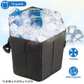 3 Gallon Collapsible Grocery Cooler Bag Seat Combo by DailySale