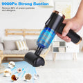 3-in-1 120W Portable Reachable Vacuum with Brush Nozzle by DailySale