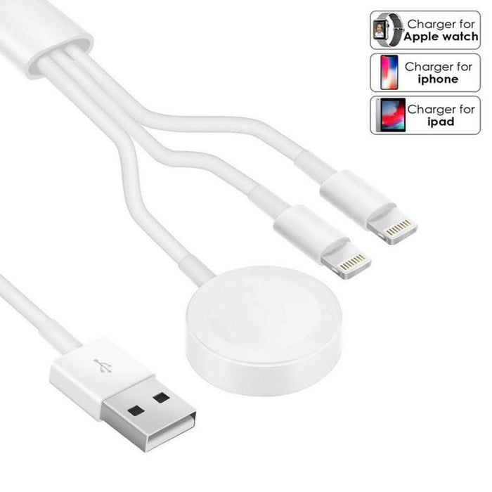 3-in-1 Apple iPhone & Watch Charger by DailySale
