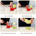 3-in-1 Apple Peeler Manual Rotation by DailySale