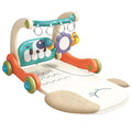3-in-1 Baby Gym Playmat with Learning Walker for 0-12 Months Old by DailySale