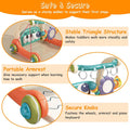 3-in-1 Baby Gym Playmat with Learning Walker for 0-12 Months Old by DailySale