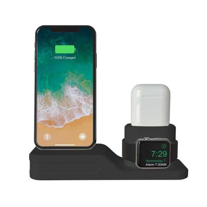 3-in-1 Charging Dock for Apple iPhone, Watch & AirPod by DailySale