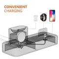 3-in-1 Charging Station Silicone for Apple Watch, Airpods, and iPhone by DailySale