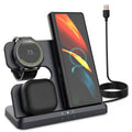 3-in-1 Fast Wireless Charger for Qi-enable Phones, Earphones and Watches by DailySale
