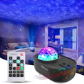 3-in-1 Galaxy Night Light Projector with Remote Control by DailySale