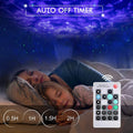 3-in-1 Galaxy Night Light Projector with Remote Control by DailySale