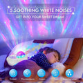 3-in-1 Galaxy Night Light Projector with Remote Control by DailySale