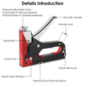 3-in-1 Heavy Duty Manual Nail Stapler Kit by DailySale