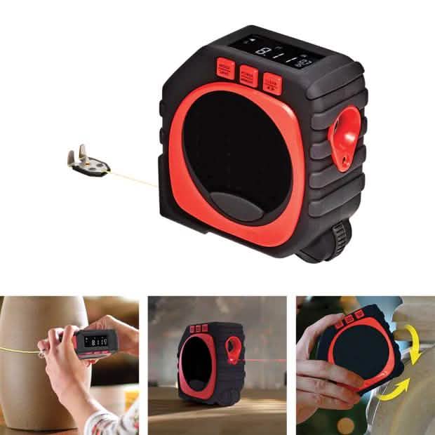 3-in-1 Laser Digital Tape Professional Measuring Tool by DailySale